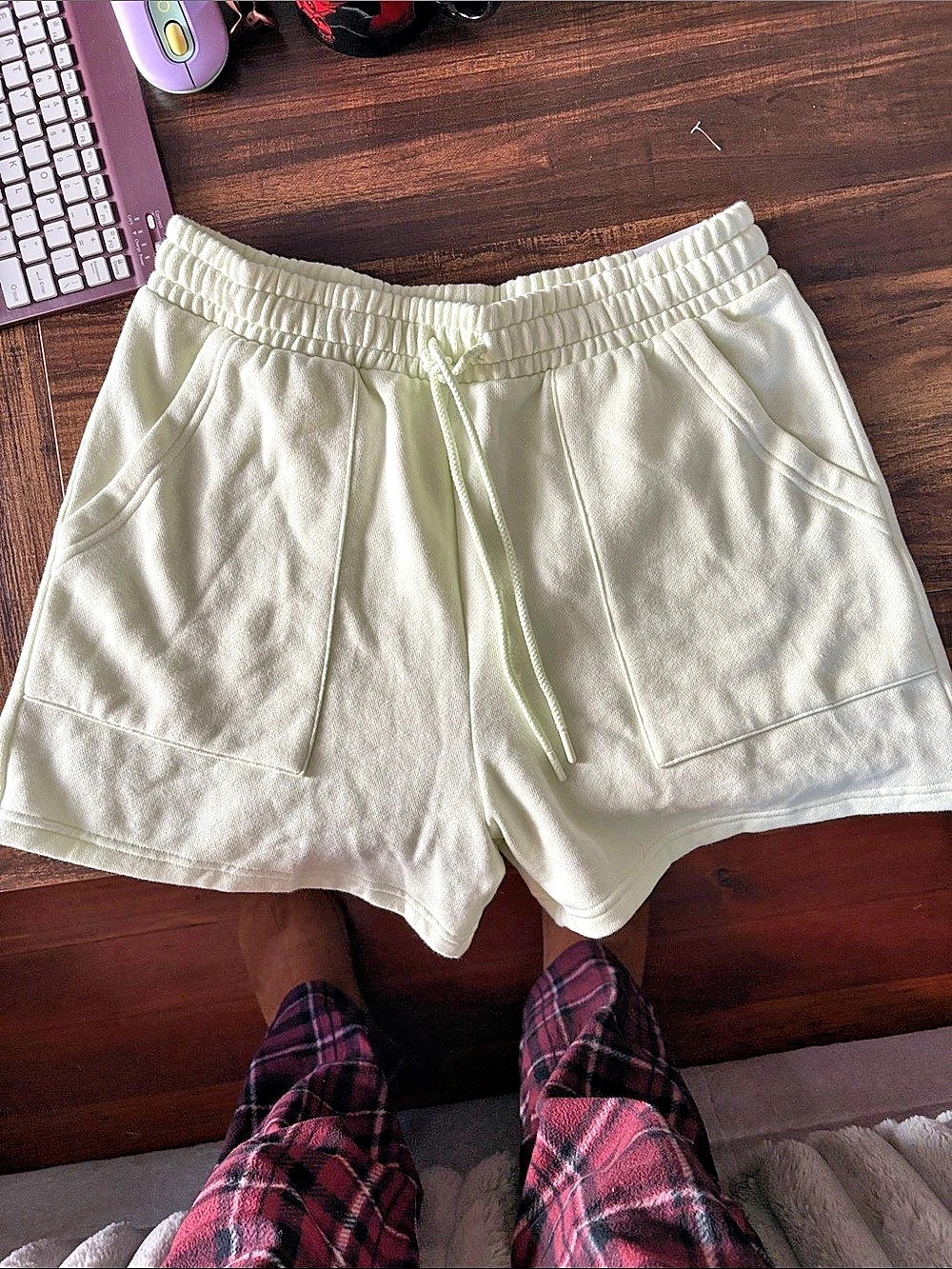 Pink shorts brand new size medium